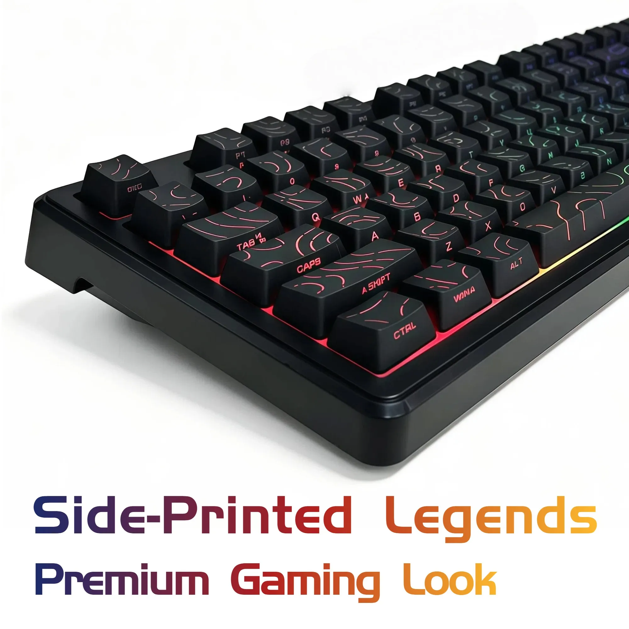 Teclado Compacto com Fio de 87 - Desk Setup Gifts avaliação e preço