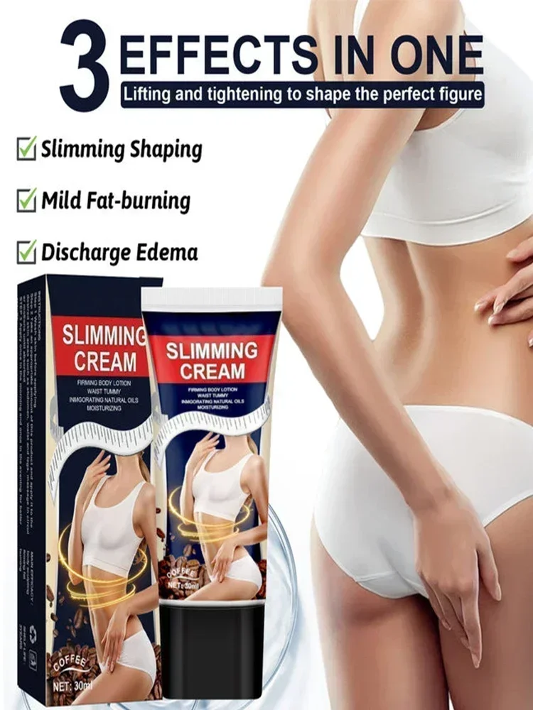 Slimming Cream Fat Burning  Full Body Sculpting Man 7 Days Powerful Weight Loss Woman Fast Belly