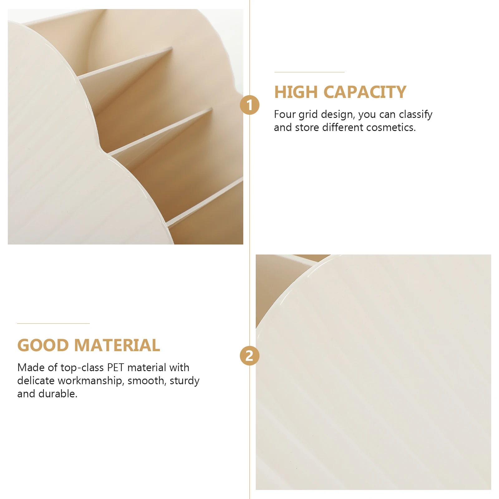 

Makeup Brush Storage Container Organizer Pen Rack Holder Case Cute Brushes Pencil