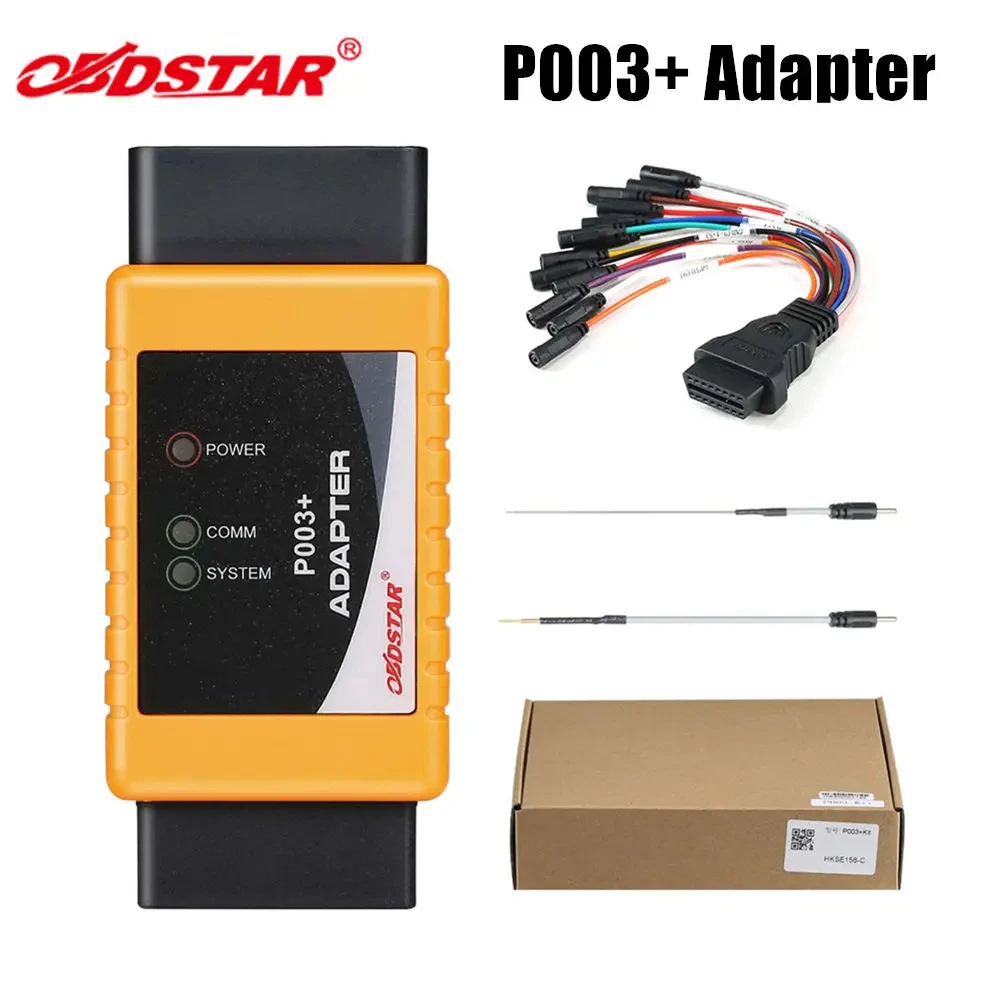 OBDSTAR DC706 ECU Tool Full Version for Car and Motorcycle ECM/ TCM/ BODY ECU Cloning with MP001 Set and P003 Adapter