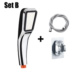 300-Hole Shower Shower Rain Shower Electroplated showerhead Bathroom Accessories Bathroom SPA Filter Shower Bathtub Sprayer