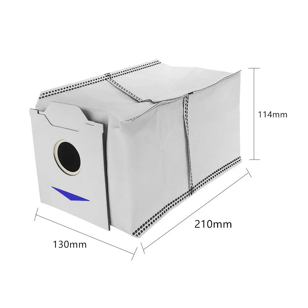 9PCS Dust Bags For Ecovacs Deebot N30 Omni/N30 Pro Omni Robot Vacuum Cleaner Dust Collection Bags