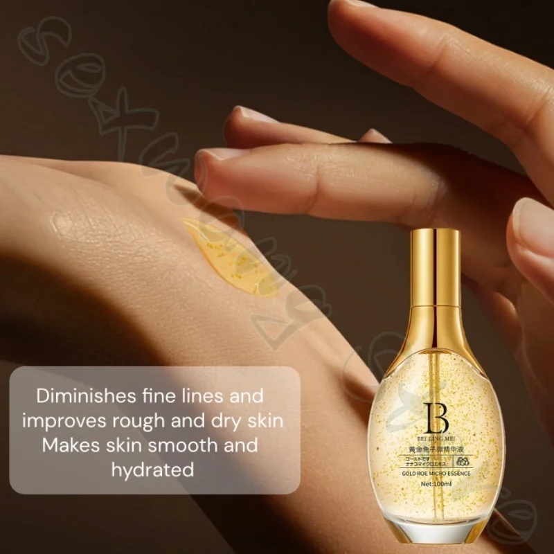 โกลด์ คาเวียร์ ไมโคร เอสเซนส์ โมเลกุลเล็ก บำรุงผิวให้ชุ่มชื้น กระจ่างใส กระชับผิว ลดเลือนริ้วรอย 100 มล.