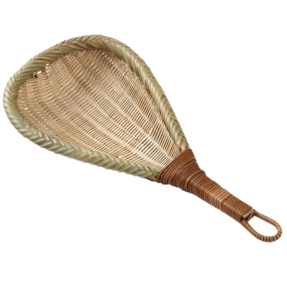 

Bamboo Colander Rice Scoop Noodle Strainer Lightweight Spoon Heat Resistant Kitchen Cooking Easy Cleaning Storage