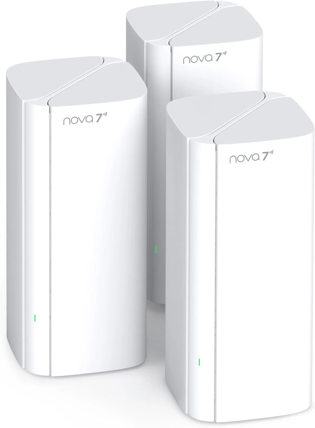 Tenda BE3600 Dual Band WiFi 7 Mesh WiFi System - 3*Full Gigabit Ports, Supports 160+ Devices, VPN, MLO, 4K QAM, Seamless Roaming