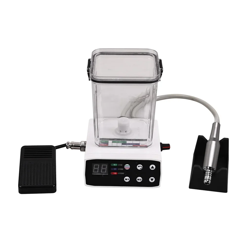 Tandheelkundige Borstelloze Elektrische Micromotor LED Micromotor Werk met 1:1/1:5 Glasvezel E-type Contra Hoek Handstuk Tandarts Gereedschap - afbeelding 2