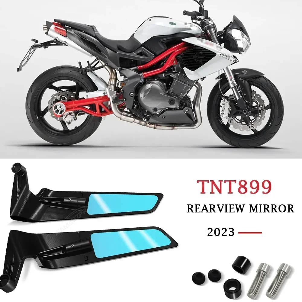 For Benelli TNT899 Motorcycle Accessories Rearview Mirror Adjustable Side Wing Mirrors tnt899  motorcycle mirrors accessories