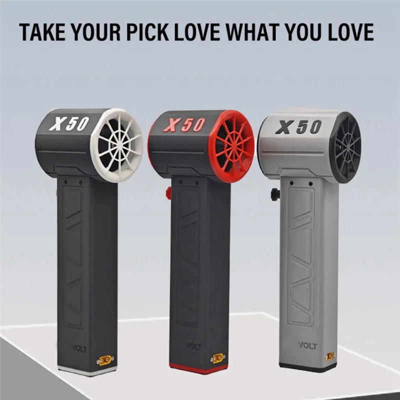 

A38T-X50 Турбореактивный вентилятор Автомобильный жестокий вентилятор 50 мм Бесщеточный двигатель 1300G Тяга Сверхпрочный мощный канальный вентилятор Турбовентилятор XL