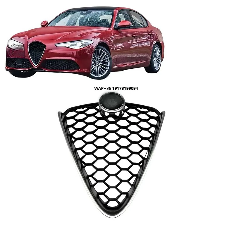 

For A-lfaRomeo Stelvio Front Grille, Front Bumper Grille, Front Radiator Grille