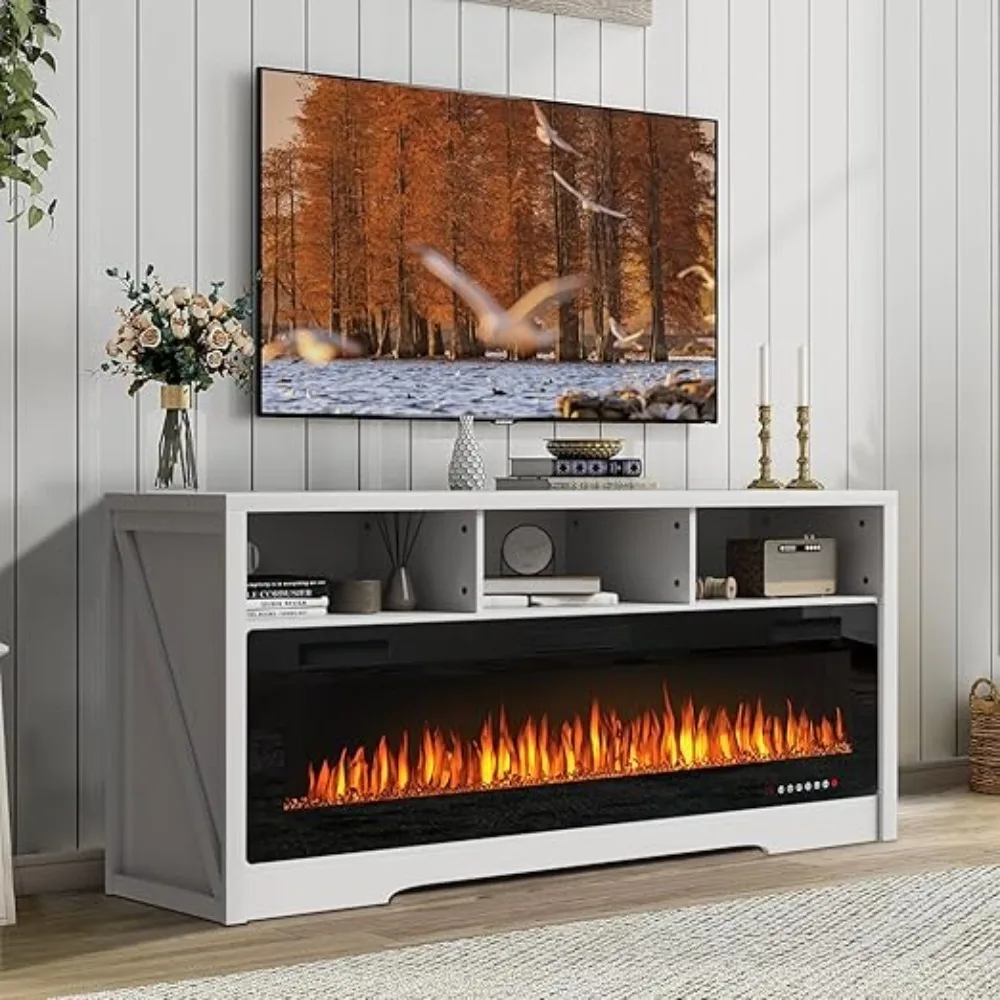 Fireplace TV Stand for TVs Up to 75