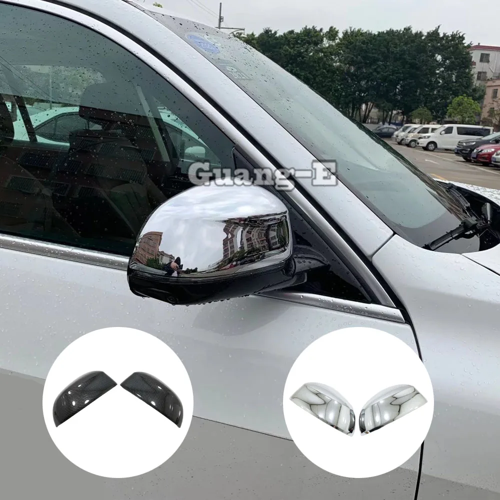 

Body Decoration Sticker Rear Back View Eyebrow Side Glass Mirror Cover Trim Frame For BMW X5 XDrive G05 2019 2020 2021 2022 2023