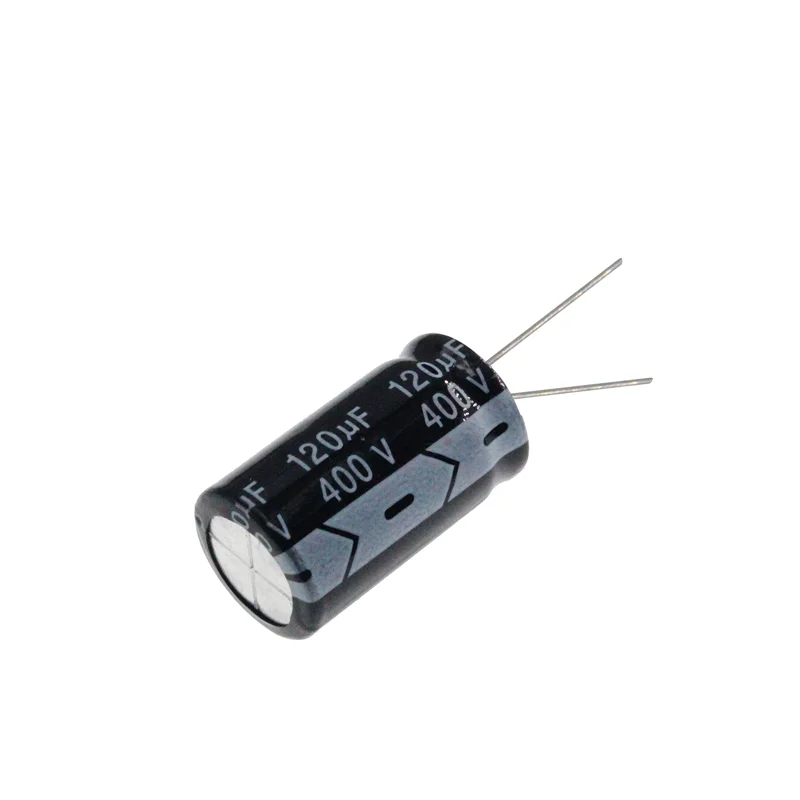 Imagem -04 - Radial Capacitor Eletrolítico de Alumínio 120mf400v 400v120mf 120uf400v 400v120uf Pcs 400v 120uf 400volt 120mfd 18*30 mm