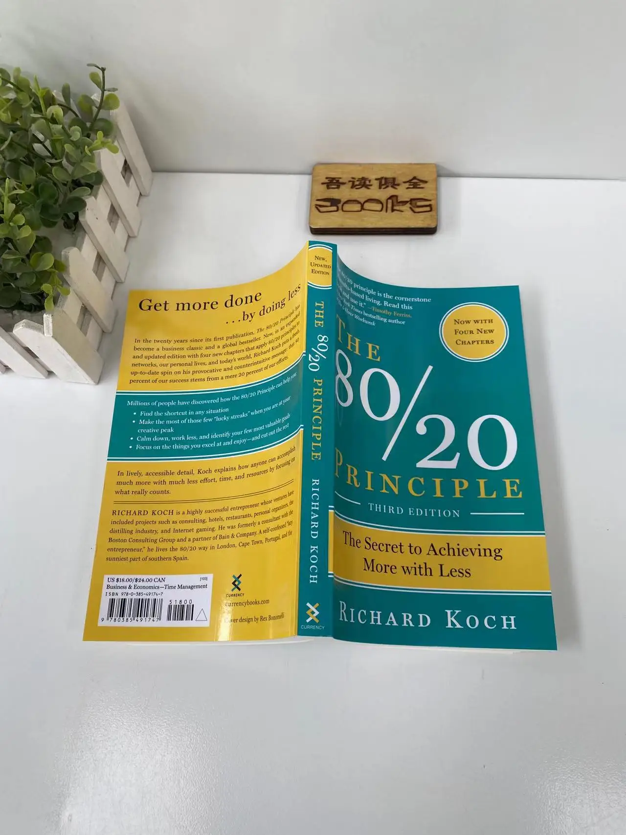 The 80/20 Principle By Richard Koch The Secret To Achieving More with Less Novel Paperback in English