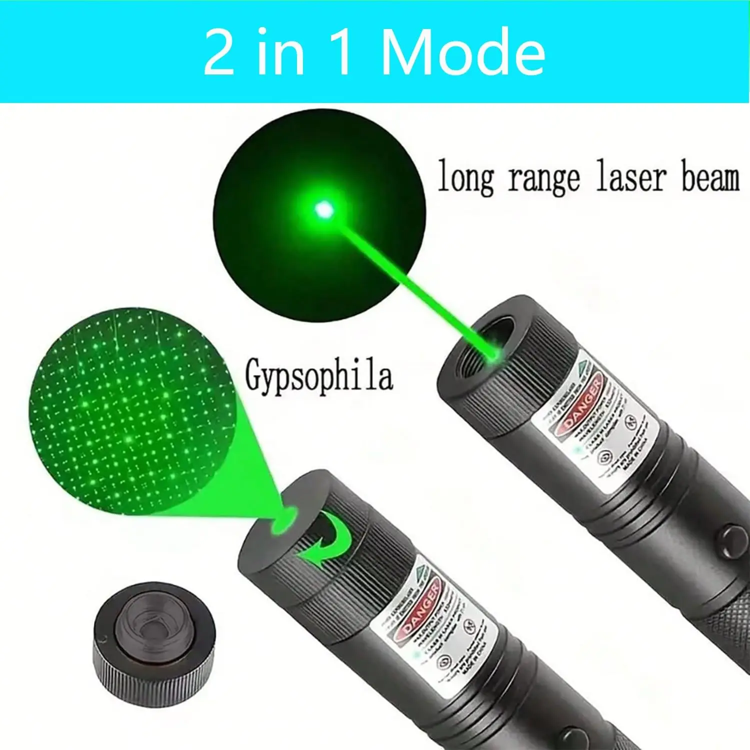 USB Mini Laser LED Light Pen Interactive Cat Toy with Red/Green/Purple LED Pointer Bright Animation for Entertainment view 4