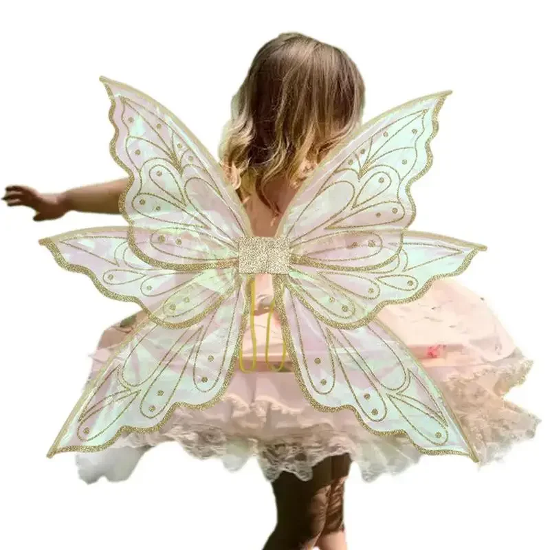 Elf cosplay costumes, fairy butterfly wings, stage performance party accessories, princess angel wings