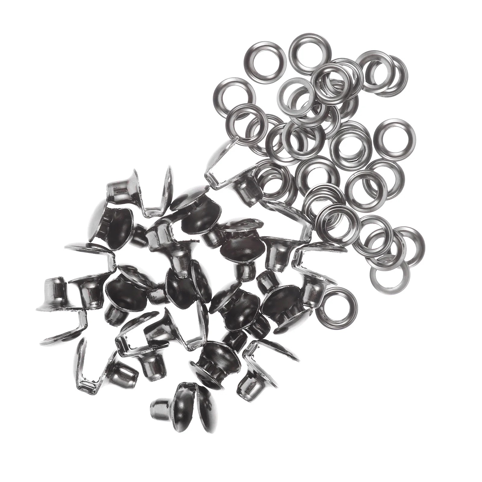 20 Pcs Boot Hooks with Rivets Decorative Accessories DIY Boots Shoelace Decorate Brass Travel Rack