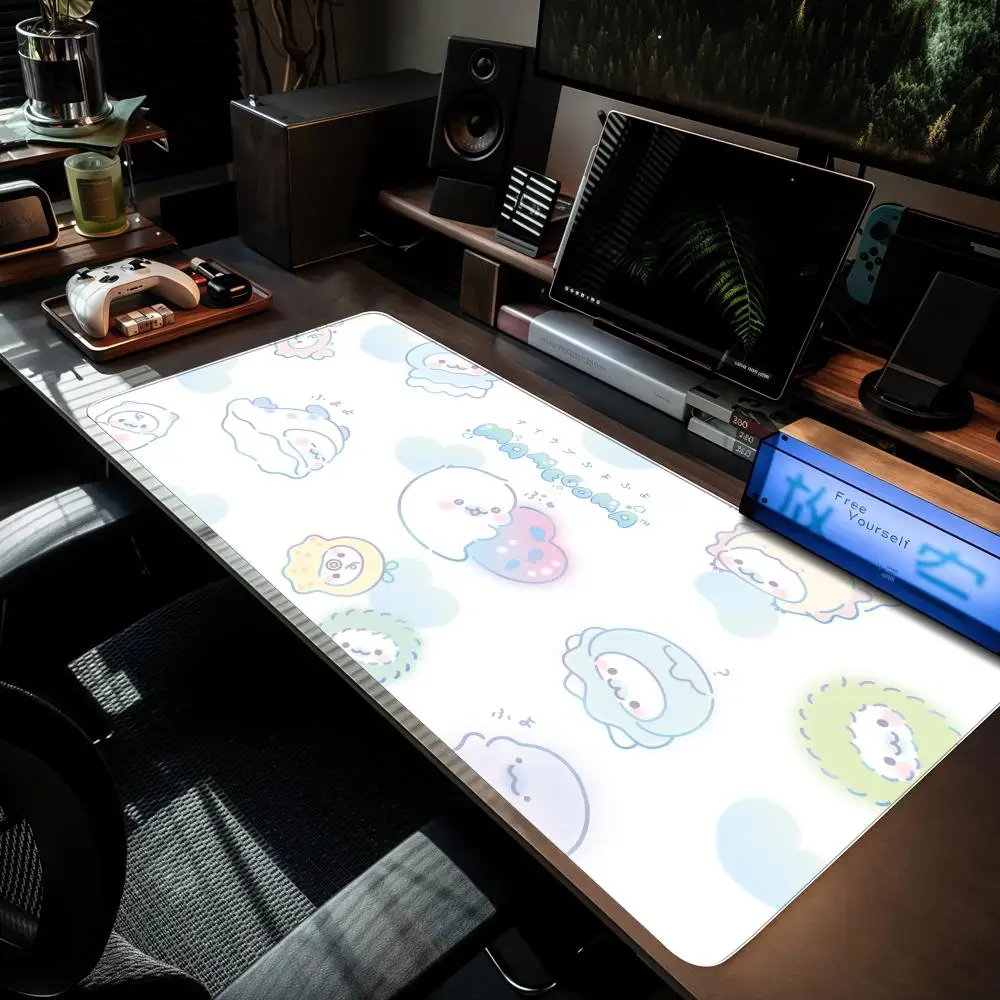 Mamegoma Mouse Pad MouseMat XXL Aksesoris Komputer Keyboard Besar Laptop Table Pad Produk Baru Gamer Gaming