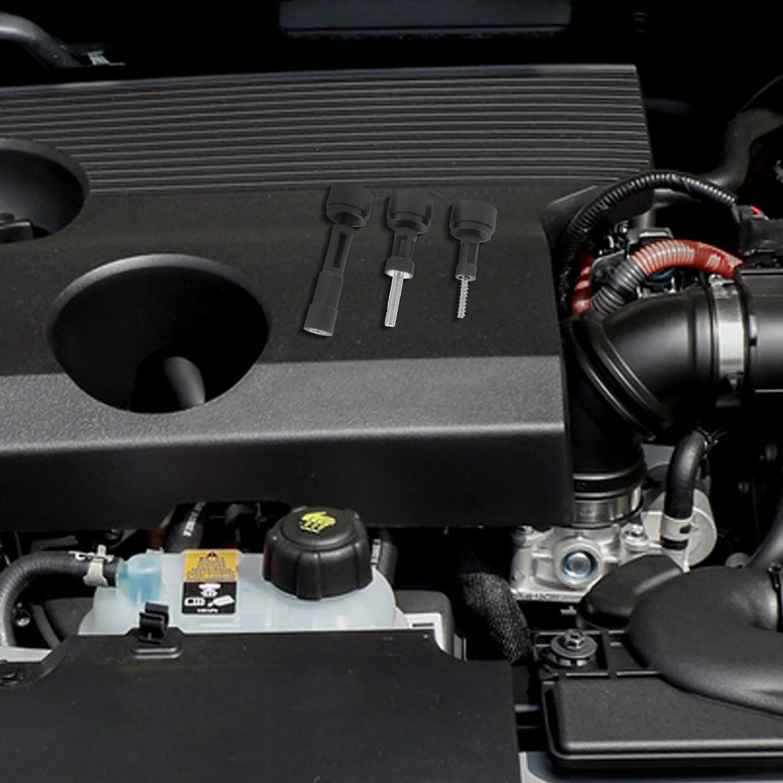 

1Set Car Engine Screws Lower Engine Cover Bolt Pin Durable Noise Reduction Easy Install Extend Lifespan