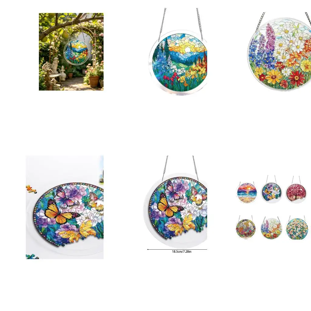 Light Play Sun Catcher Wall Decoration Set With Easy Assembly Design