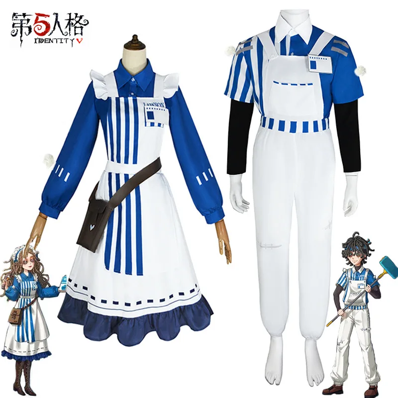 Emil Patient Psychologist Ada Mesmer Cosplay Costume Identity V Rosen Store Manager Uniform Women Skirt Carnival Party Outfits