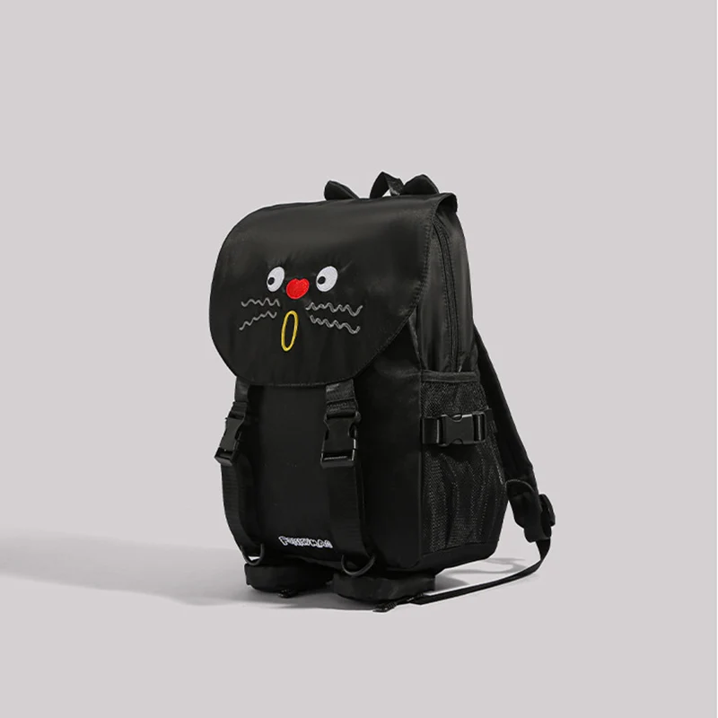 New Cartoon Cute Surprised Cat Backpack Lightweight Backpack Waterproof Student Large Capacity Backpacks Children'S Gift