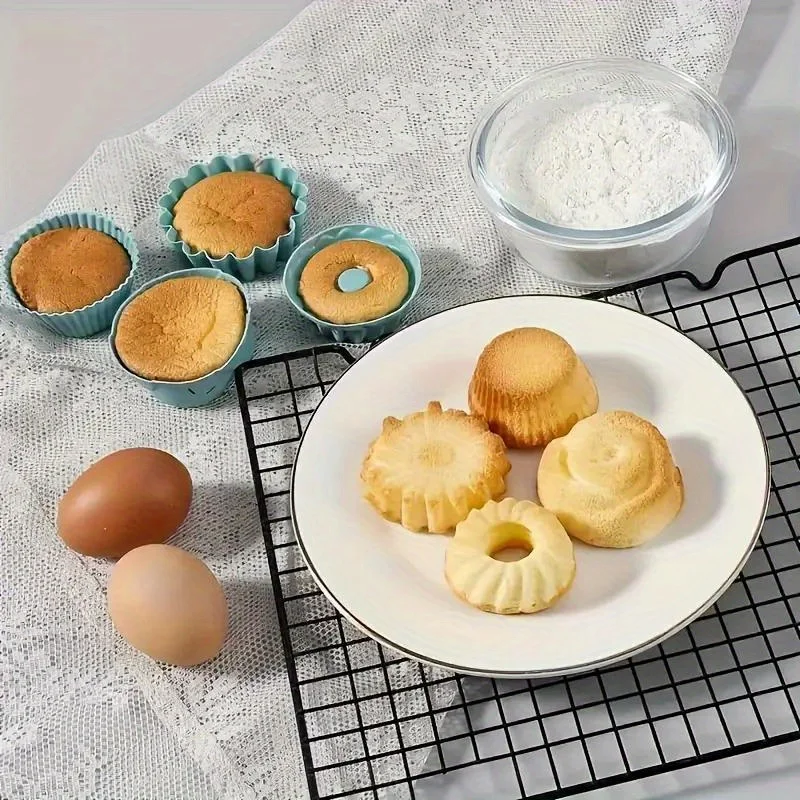 30-Piece 3D Silicone Cake Mold Set 1