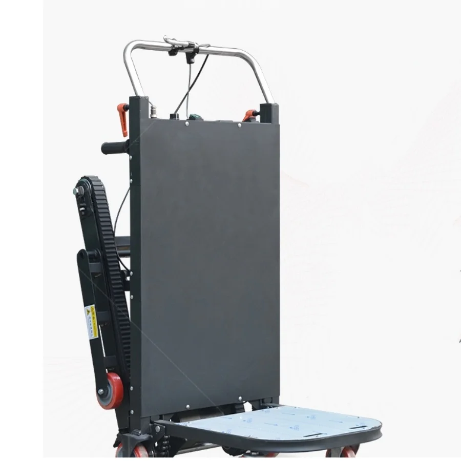 Electric Climbing Steel Platform Machine 400 kg Load Capacity Foldable Auxiliary Turning Bracket for Narrow Staircases Shopping