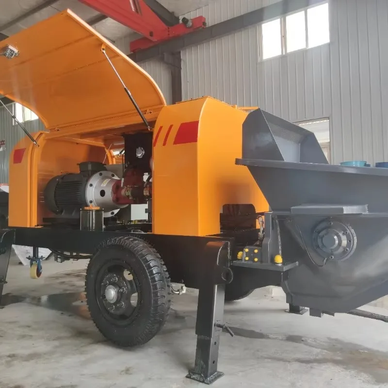 Customized Secure Massive Pours Flawlessly When Deploying Diesel Concrete Pump