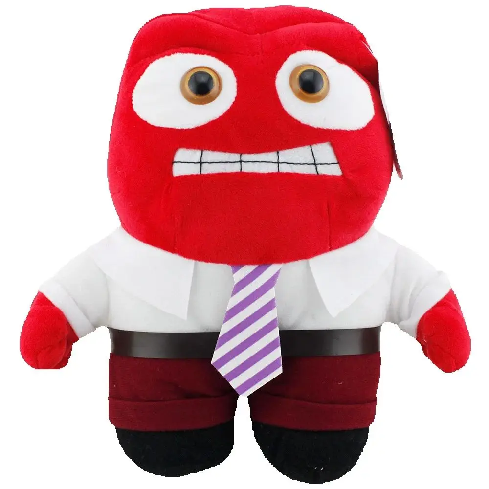 

Inside Out Anger Man 11 inches Plush Toy , Intensa Mente Cartoon Game Film Angry Boy Stuffed Animal Vice Versa Teddy Movie Doll