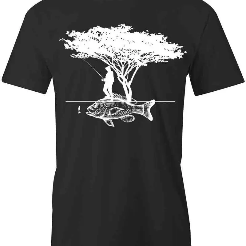 

Футболка FISHING TREE d Хлопковая одежда S1BSA135