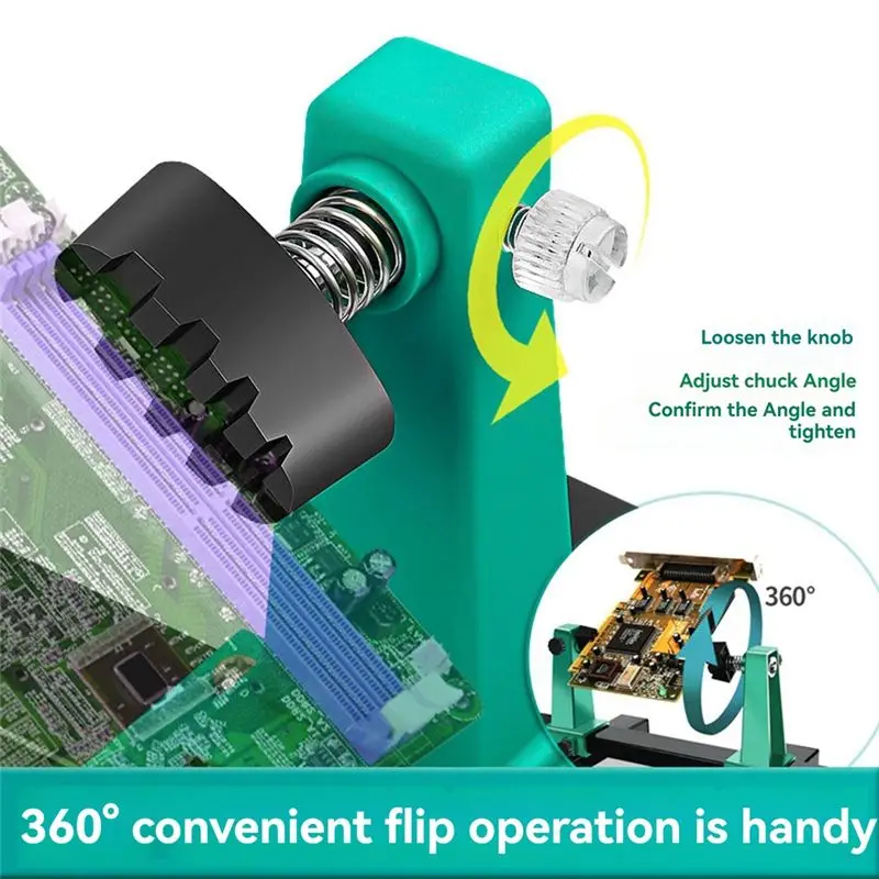 AEE2-Welding Table Support With Iron Frame Clamping Range Of Maintenance Tools For Mobile Phone Mainboard Is 0-200Mm