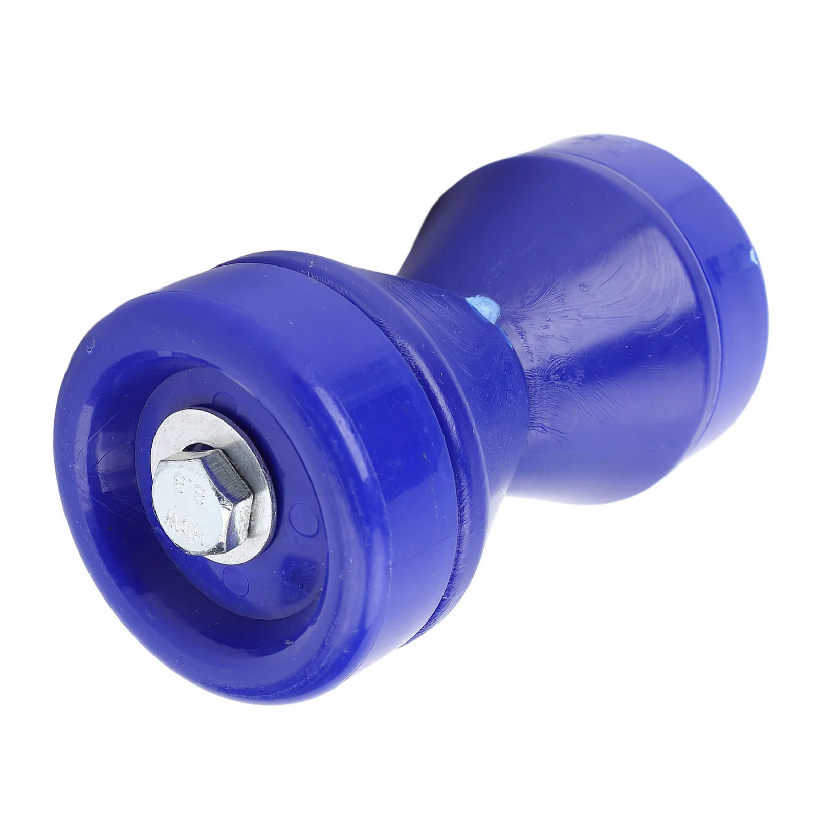 PVC Boat Trailer Roller 90mm Boat Trailer Bow Roller Shock Absorbing Wearproof  PVC Bow Stop  Roller Blue