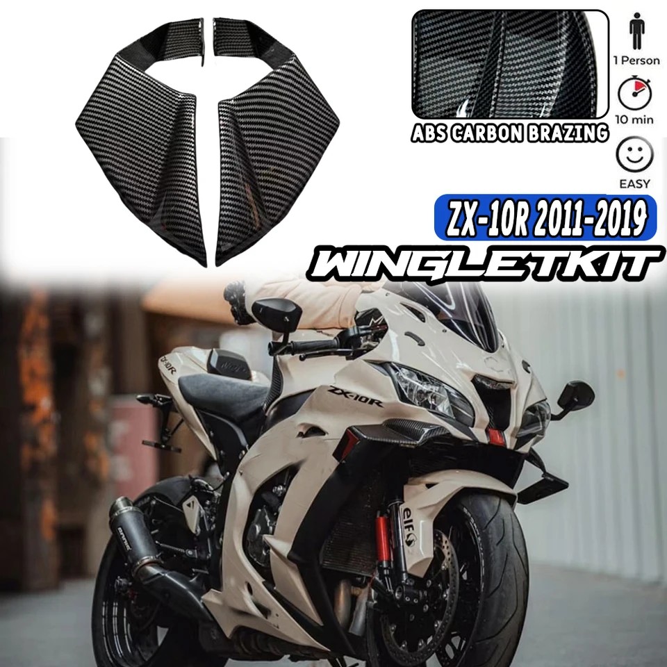 2011-2019 Kawasaki ZX-10R Fixed Winglet Kit