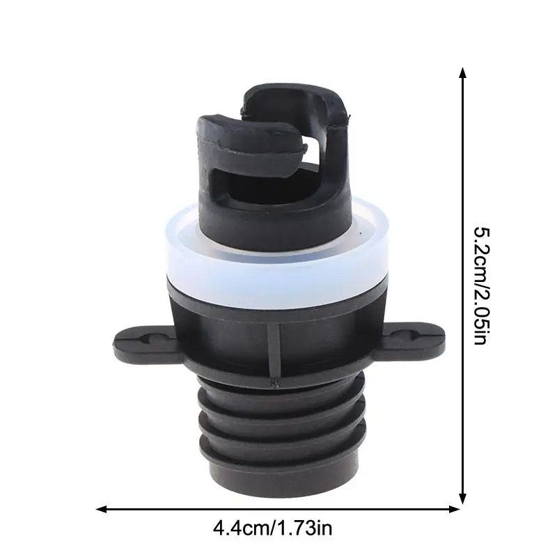 Inflatable Boat Kayak Air Valve Adapter 1 2 3Pcs SUP Pump Connector Efficient Air Flow for Expeditions