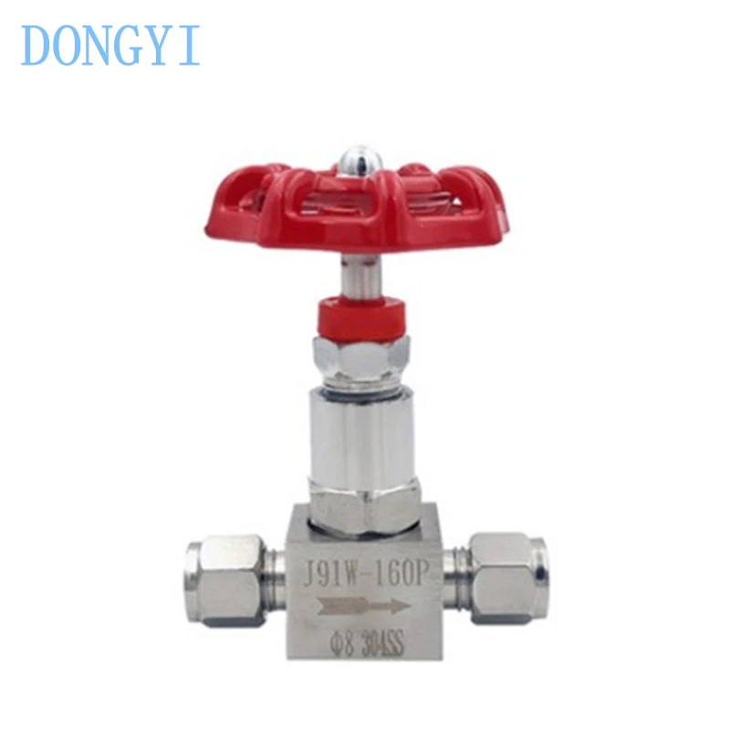 Needle Valve J91W-160P Shut-off Valve 304 Stainless Steel