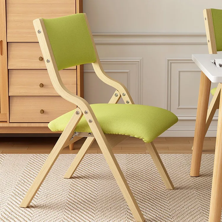 

Dining Backrest Chair Household Nordic Minimalist Sofa Without Floor Portable Folding Chair Leisure Chair Dining Table
