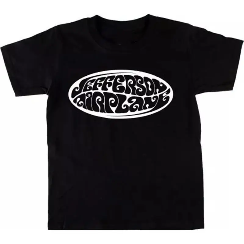 Jefferson Airplane Rock 1960s Black T Shirt Size S 5XL NL2849