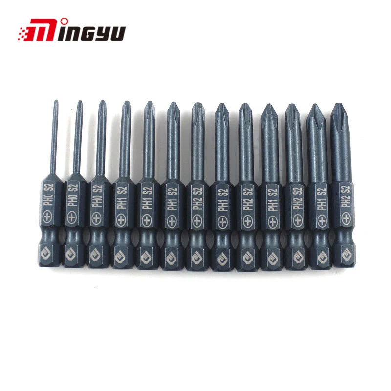 5pcs Phillips Bit Set 1/4