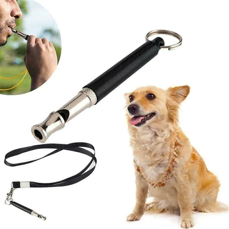 Sifflet d'entraînement pour chien réglable à ultrasons – Sifflet silencieux pour arrêter d'aboyer et rappeler la formation pour chiens