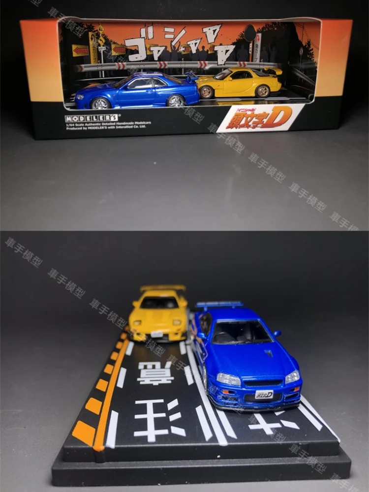 Initial D 1/64 RX7 AE86 S2000 Diecast Model Car Collection Limited Edition Hobby Toys