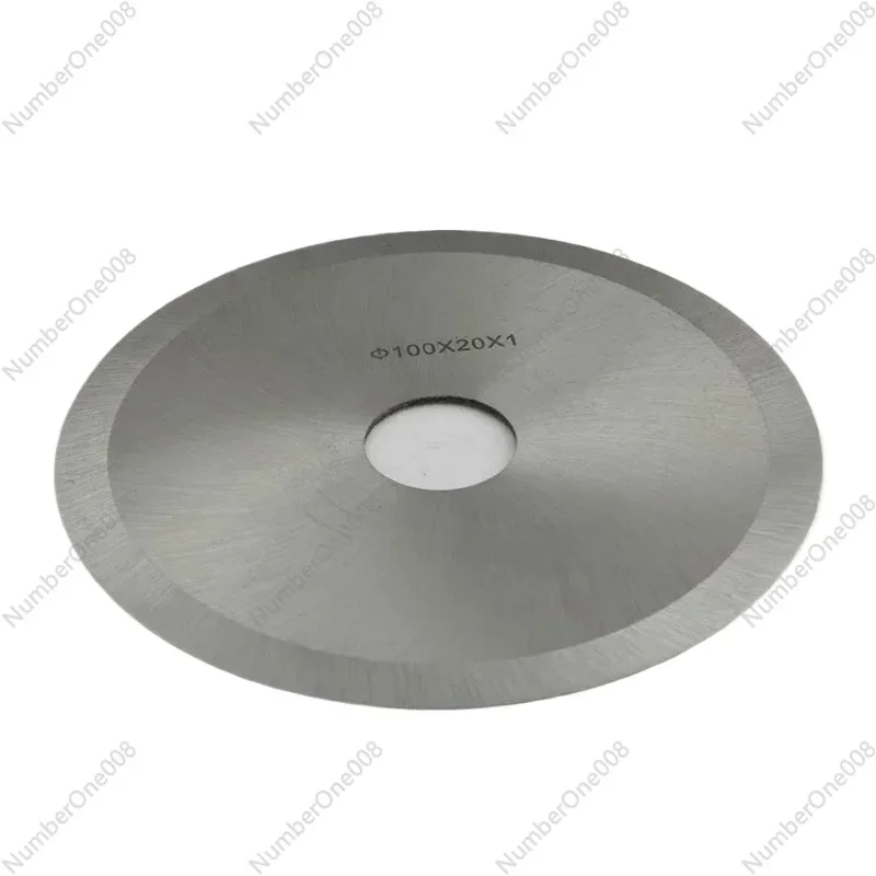 T8A Çelik Yuvarlak Bıçak Dişsiz Testere Bıçağı Kesme Bezi Paslanmaz Çelik Çelik Tel Hortum Sünger Saman Kağıdı