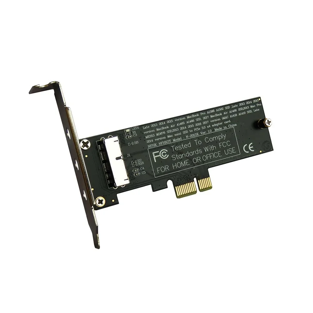 PCIe X1 Adapter Card for 2013~2015 MACBOOK Pro retina A1502 A1398 A1465 A1466 A1481 A1419 SSD