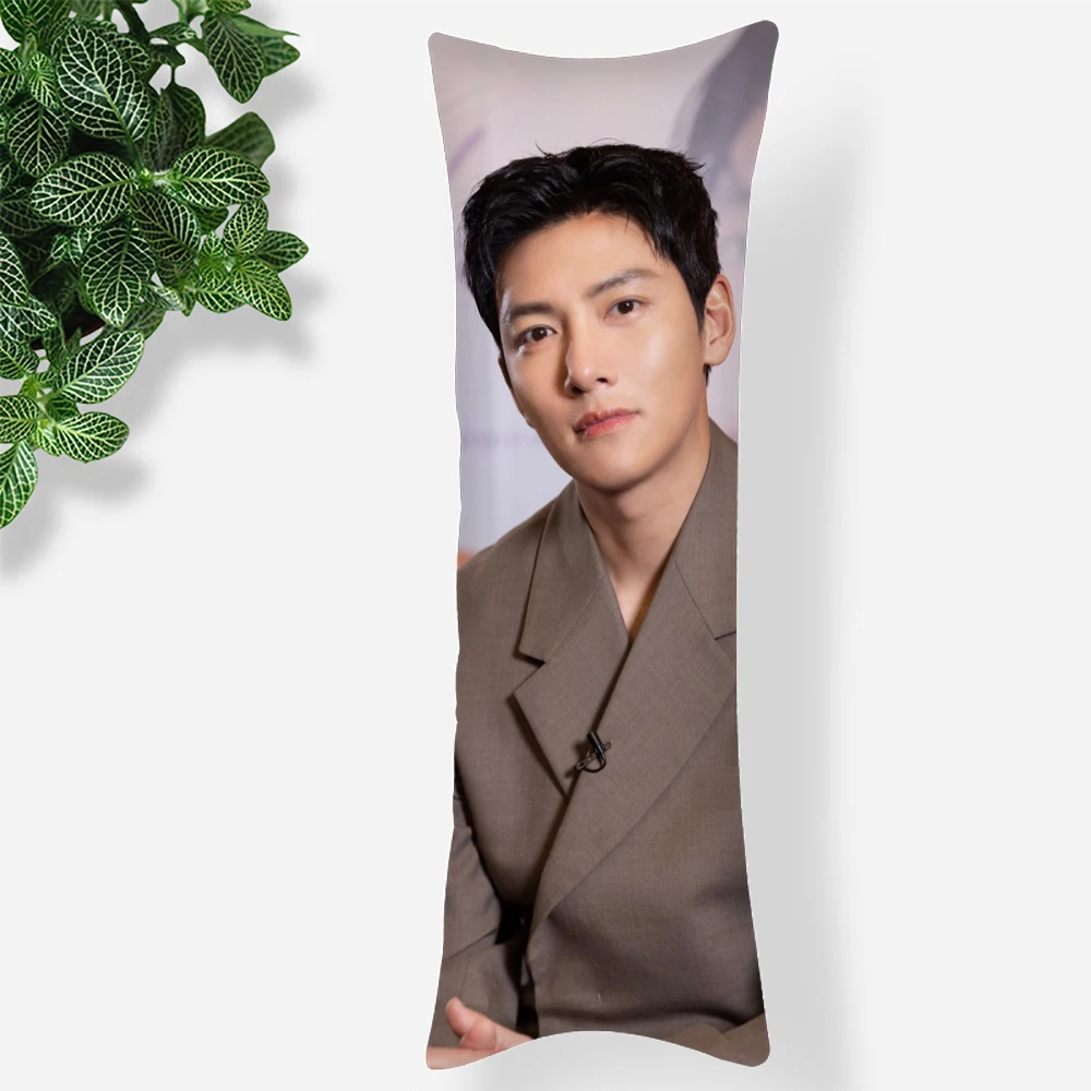 Ji Chang Wook Pillowcase Printed Satin Fabric Pillow Cover Rectangular Zipper Kawaii Body Cover Dropshipping 1.11