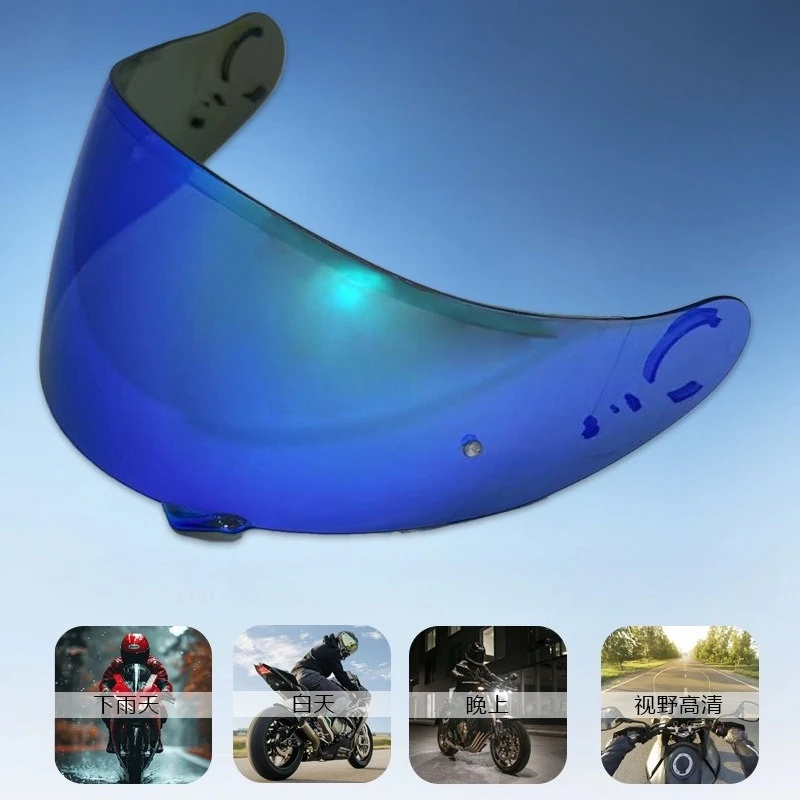 

Motorcycle Helmet Lenses for GT-AIR, GT-AIR2 Models, Sunscreen, Waterproof, Color-changing Films, Universal Models
