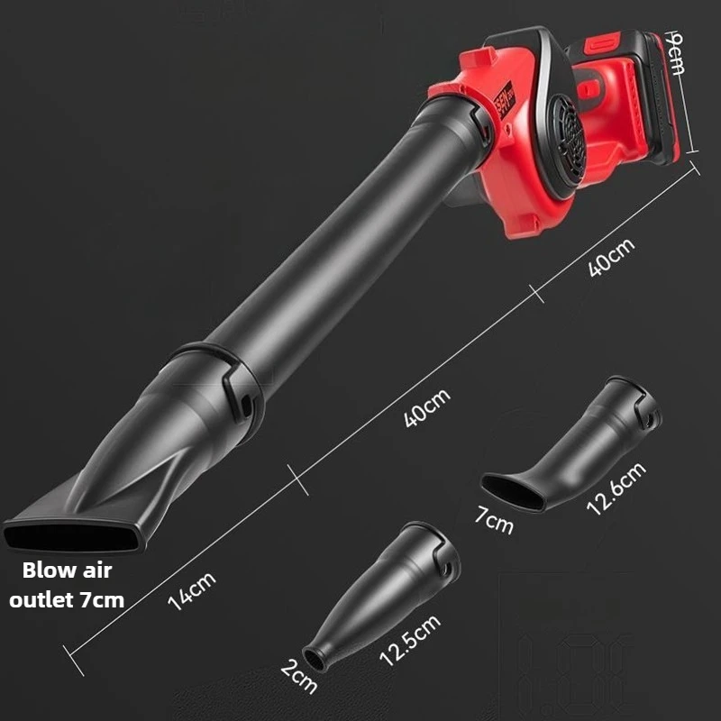 Brushless Electric Blower Multi-functional Dust Removal Blower Professional Clean Up Leaves Wireless Tools Hand Power Tool