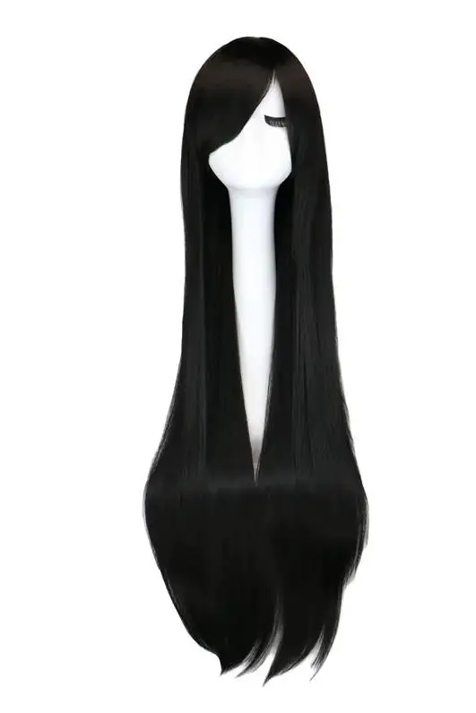 WHIMSICAL W Fate Samurai Remnant Yamato Takeru Cosplay Wig Black Braided Heat Resistant Synthetic Hair Halloween Party Role Play
