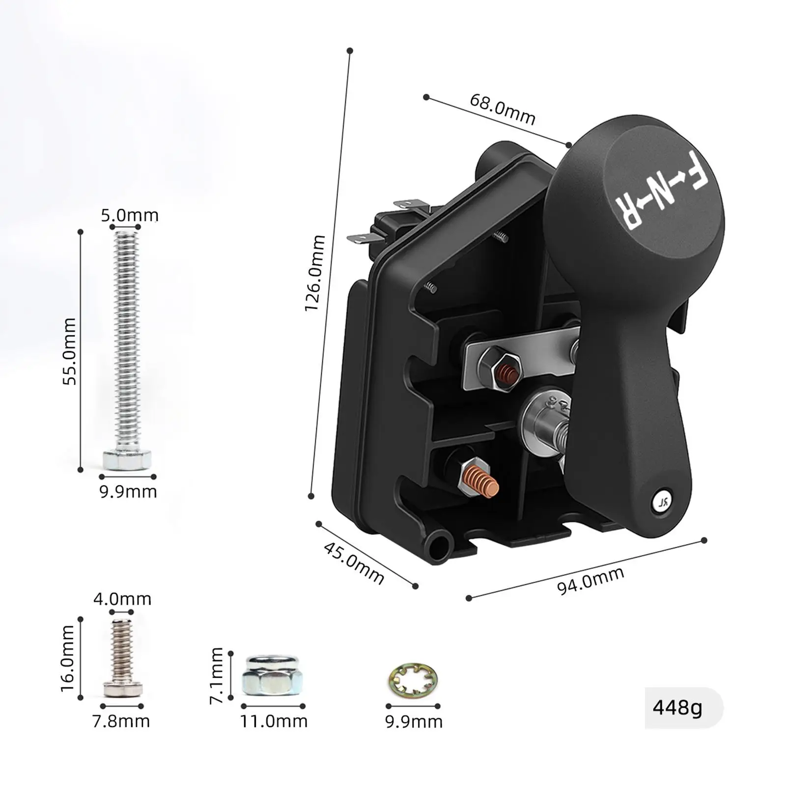 

Golf Cart Forward and Reverse Switch, Repairing, Club, Maintenance, Upgrade, Sturdy Spare Parts 101753003 36V Replacement