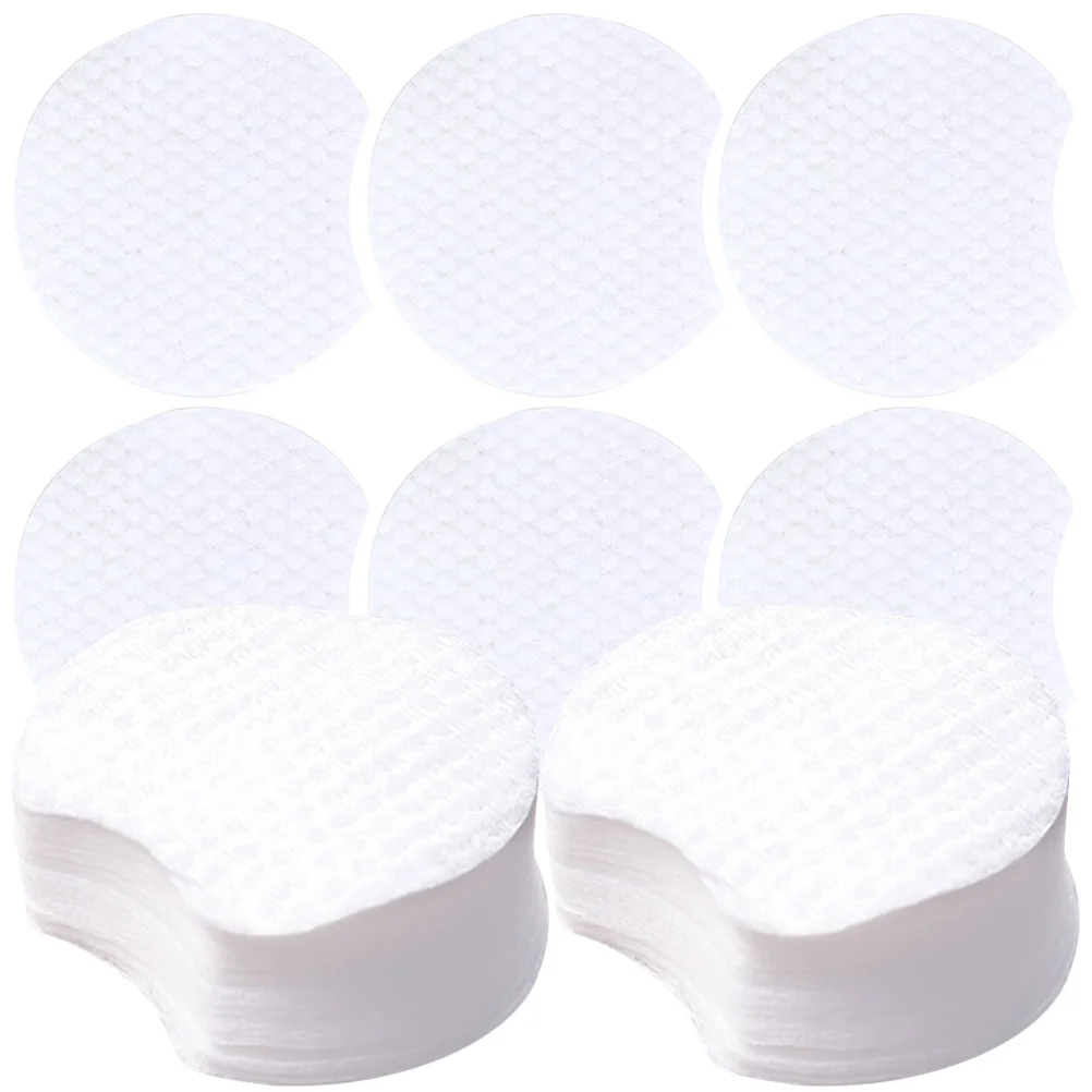 600 Pcs Pearl Pattern Makeup Remover Cotton Cleaning Pads Facial Multi-use for Face Supple Women's