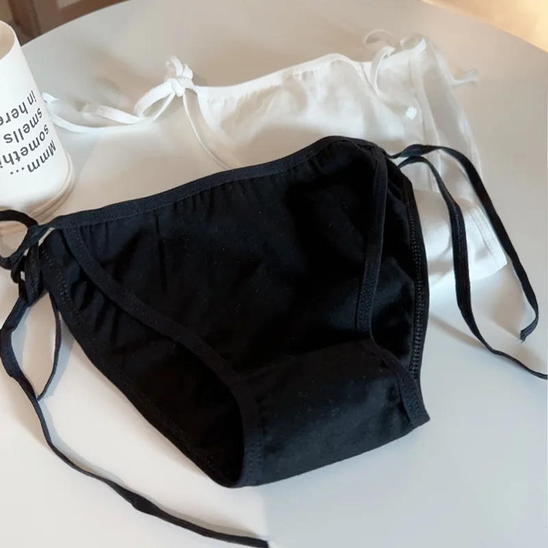 new Underwear 6pc/lot lovely T panties solid Low Waist Briefs Young Girl Pants children 12-20y students Teenagers 95%cotton