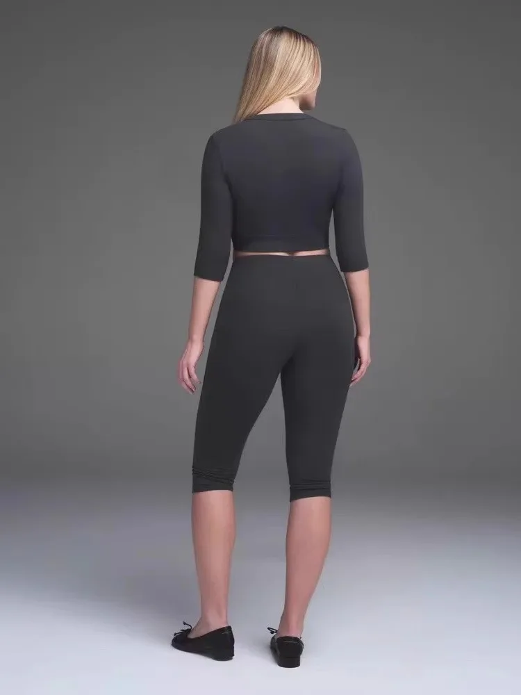 Sexy ort Svel Women's Top Faionable Slimming Online Store New Arrival Commute Sle Button Detail Regular Sve